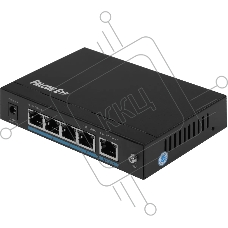 Коммутатор Falcon Eye FE-104POE-S, 4×100 Мбит/с PoE + 1×100 Мбит/с Uplink, неуправляемый