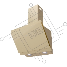 Вытяжка кухонная наклонная LEX FURIA 600 IVORY слоновая кость
