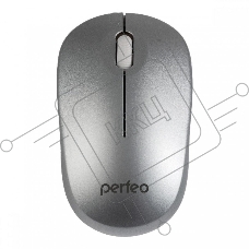 Мышь беспроводная Perfeo SKY серебристый, 1200 dpi, радиоканал, USB, кнопки - 3