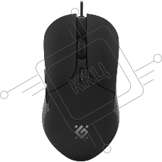 Мышь проводная Defender Oria GM-178 черный, 3600 dpi, USB, кнопки - 6