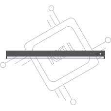 Беспроводной светильник с датчиком движения Yeelight-Mate Motion Sensor Closet Light 50cm (YLYYD-001)