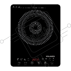 Индукционная плитка Willmark WIP-843BT ( 2000Вт, 1 конф., 8 уровней темп., 8 программ, сенсор.панель)