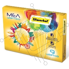 Мел цветной Silwerhof 882086-09 Солнечная коллекция 9цв. картон.кор.