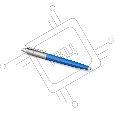 Ручка шариковая Parker Jotter Originals (CW2076052) Blue CT, M, синие чернила, блистер