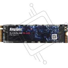 Накопитель SSD KingSpec NE-128, 128GB, PCIe 3.0 x4, M.2 2280, R/W 1800/600
