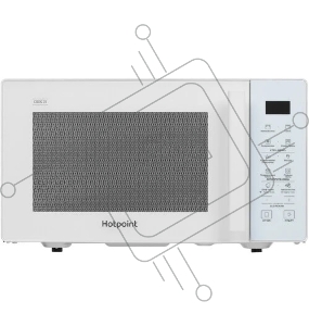 Микроволновая печь с грилем Hotpoint-Ariston MWHA 253 W, автоматические программы, мощность микроволн 900 W, мощность гриля 1050 W, цвет белый, дисплей, электронное сенсорное управление, объем 25 л, таймер обратного отсчета, блокировка от детей, часы, фун