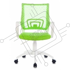 Кресло компьютерное Бюрократ CH-W695NLT TW-03A TW-18 салатовый, крестовина пластик, пластик белый Кресло компьютерное Бюрократ CH-W695NLT TW-03A TW-18 салатовый, крестовина пластик, пластик белый