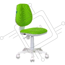 Кресло детское Бюрократ CH-W213/TW-18 TW-18 салатовый (пластик белый) Кресло детское Бюрократ CH-W213/TW-18 TW-18 салатовый (пластик белый)