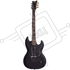Электрогитара SCHECTER DEMON S-II ABSN - электрогитара 6-струнная, 24 лада, корпус: липа, гриф клен, накладка венге, на болтах, звукосниматели: HH, Schecter Diamond Active HB-105S, регулировки громкость, тон, 3х позиционный переключатель, Цвет: Aged Bla
