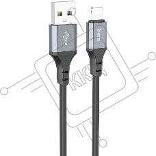 Кабель Hoco X92 Honest IP USB (m)-Lightning (m) 3м черный коробка