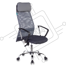 Кресло руководителя Бюрократ KB-6N/SL/DG/TW-12 серый TW-04 TW-12 сетка крестовина хром Кресло руководителя Бюрократ KB-6N/SL/DG/TW-12 серый TW-04 TW-12 сетка крестовина хром