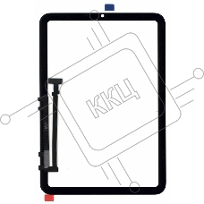 Сенсорное стекло (тачскрин) для iPad Mini 6 2021 (A2567, A2568), черное