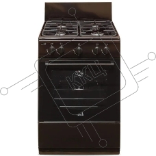 Плита газовая Cezaris ПГ 3200-00 коричневый, конфорок 4 шт, духовка 59 л, 60 см x 85 см x 60 см