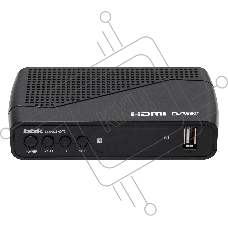 Приставка для цифрового ТВ BBK SMP028HDT2 черный, DVB-T2, DVB-T, HDMI, USB 2.0