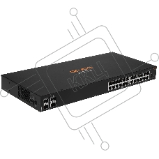 Коммутатор HPE Aruba Networking CX 6000 24G 4SFP, 24×1 Гбит/с + 4×1 Гбит/с SFP, управляемый