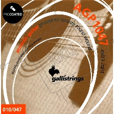 Комплект струн GALLI STRINGS AGP1047 для акустической гитары