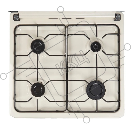 Кухонная плита IDEAL с электродуховкой L 200 (конвекция) молочный