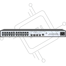 Коммутатор SNR SNR-S2982G-24TE, 24×1 Гбит/с + 4×1 Гбит/с SFP, управляемый