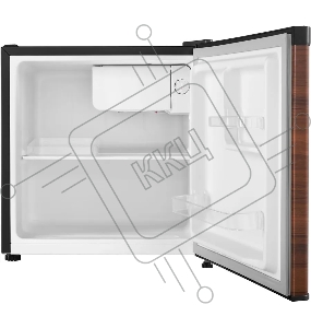 Холодильник Maunfeld MFF50WD 1-нокамерн. дерево/черный мат.