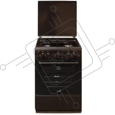 Плита газовая Cezaris ПГ 3200-05 коричневый, конфорок 4 шт, духовка 59 л, 60 см x 84 см x 60 см