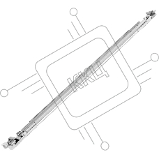 Рельсы Silverstone G56RMS050220010 
