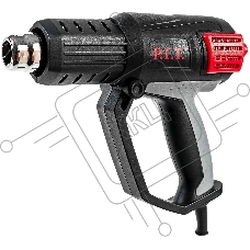 Технический фен P.I.T. PHG2001-C темп.350/550С черный