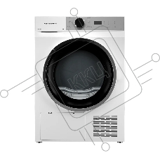 Сушильная машина Kuppersberg DM 611 W, отдельностоящая, тепловой насос, 8 кг, 15 программ, отсрочка старта, защита от сминания, ультрафиолет, электронное управление, белый