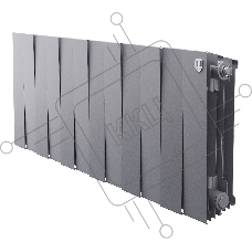 Радиатор биметаллический Royal Thermo PianoForte 300 Серебристый - 12 секц.