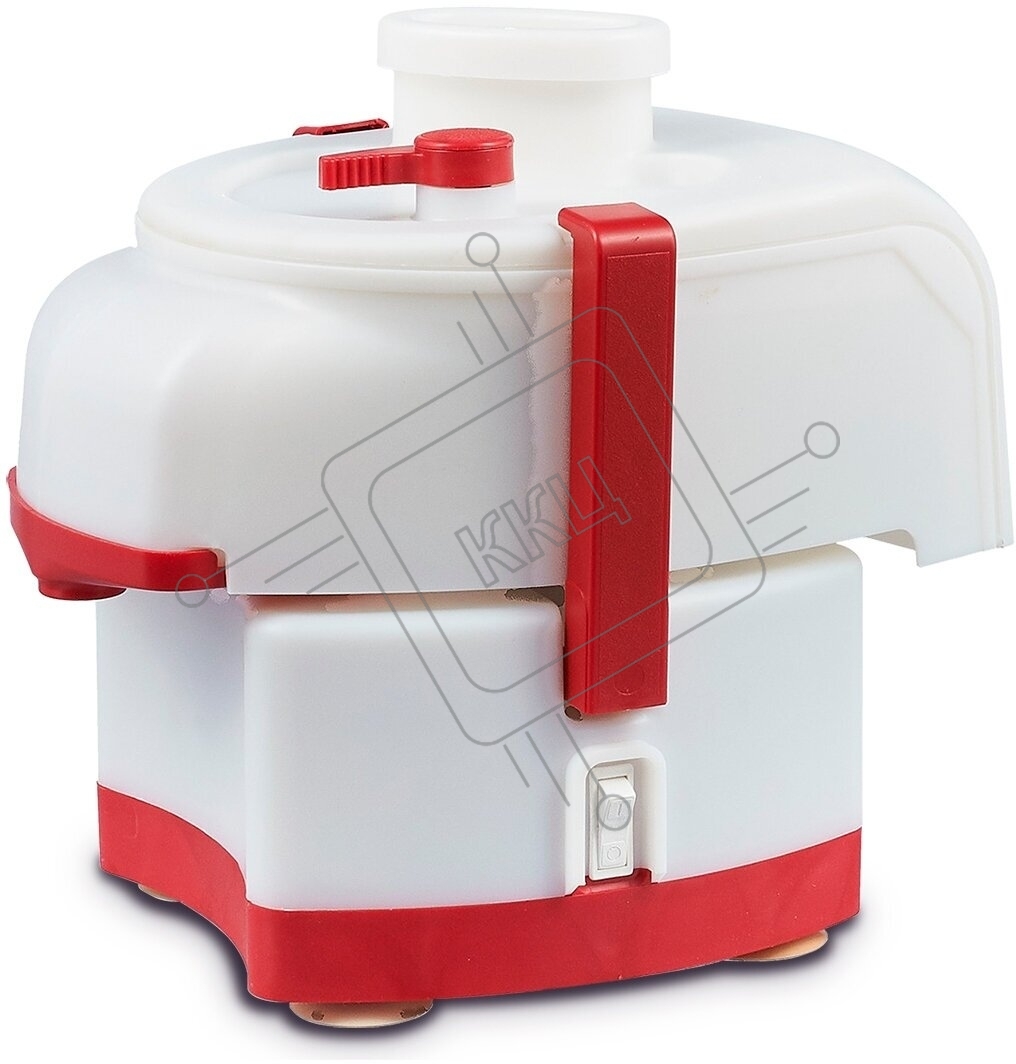 Соковыжималка Беломо Садовая СВПП-301 белый/красный, центробежная, 250 Вт, 1000 мл, механическое