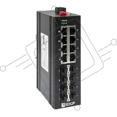 Коммутатор EKF TSX-U-8GX/SFP-8GT, 8×1 Гбит/с + 8×1 Гбит/с SFP, неуправляемый