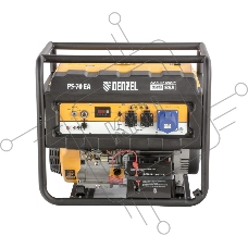 Электрогенератор бензиновый Denzel PS 70 EA, 7 кВт, 85 дБ, 88 кг