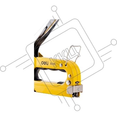 Мебельный степлер Deli DL1313 3-в-1. 4-8мм. 0,6 кг. Полностью стальная конструкция. Подходит для D/U/T.