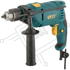 Дрель ударная FIT ID-800 800 Вт, 0-3000 об/мин, КлП 13 мм, 1,85 кг, рез. накл., коробка