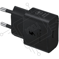 Сетевое зарядное устройство Samsung EP-T2510 25W Type-C черный + cable Сетевое зарядное устройство Samsung EP-T2510 25W Type-C черный + cable