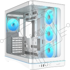 Корпус SAMA V62S, Midi-Tower, белый, 4 x 120 мм