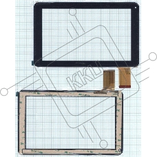 Сенсорное стекло (тачскрин) FPC-FC90S098(D90)-00, черное