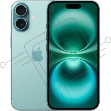 Смартфон Apple iPhone 16, 8/128Gb, бирюзовый