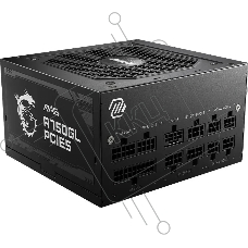 Блок питания MSI ATX 750W MAG A750GL PCIE5 Gen.5 80 PLUS  gold (20+4pin) APFC 120mm fan 8xSATA Cab Manag RTL