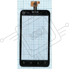 Сенсорное стекло (тачскрин) для ZTE V807 Blade C YZ-CTP465-FPC-V1, черное