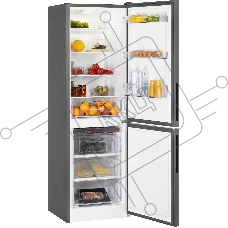 Холодильник Nordfrost NRG 162NF GSS серый мрамор двухкамерный 205/105л морозилка снизу, No Frost