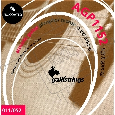 Комплект струн GALLI STRINGS AGP1152 для акустической гитары