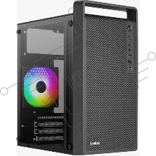 Компьютерный корпус MiniTower Aerocool / Formula CS-109-G-BK-v1 (mATX, USB3x1, USB2x2, 120мм RGb fan, без БП) (4711099472376)