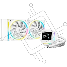 Система водяного охлаждения Deepcool LM240 WH ARGB Soc-AM5/AM4/1200/1700/1851 белый 4-pin 19-36dB Al LCD 220W 1404gr Ret (R-LM240-WHDMMC-1) Система водяного охлаждения Deepcool LM240 WH ARGB Soc-AM5/AM4/1200/1700/1851 белый 4-pin 19-36dB Al LCD 220W 1404gr Ret (R-LM240-WHDMMC-1)