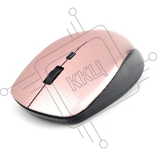 Мышь беспроводная Gembird MUSW-250-3 розовый, 1600 dpi, радиоканал, USB, кнопки - 4