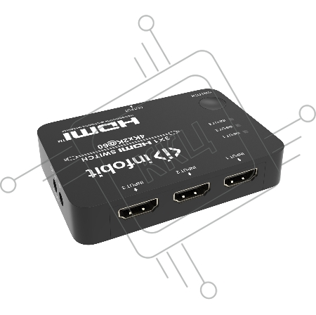 Презентационный коммутатор Infobit [iSwitch S301] 4K60 3x1 HDMI