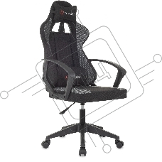 Кресло игровое Zombie Carry черный/серый, крестов. пластик