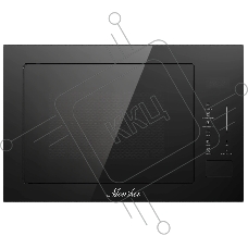 Встраиваемая микроволновая печь MONSHER, ВхШхГ 385х595х367, объем 25 л, мощность 850 Вт, 5 уровней мощности, гриль, 8 автоматических программ, размораживание, сенсорное управление, цвет черный