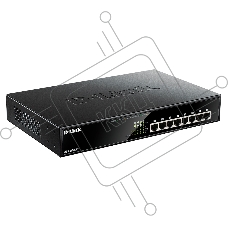 Коммутатор D-Link DGS-1008MP/A2A/B1A, 8×1 Гбит/с, неуправляемый