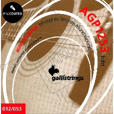 Комплект струн GALLI STRINGS AGP1253 для акустической гитары