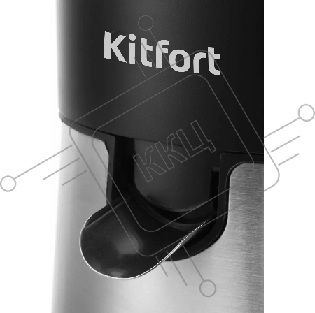 Соковыжималка цитрусовая Kitfort КТ-1113 85Вт черный/нержавеющая сталь